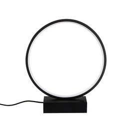 Opviq Lámpara de mesa Halka negra
